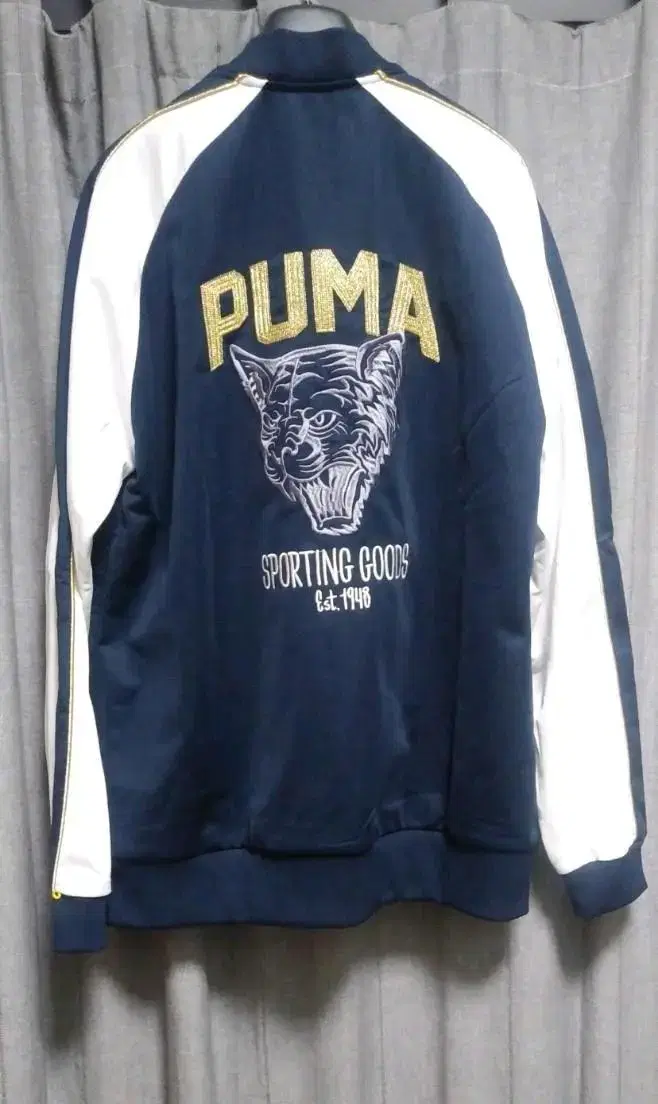 [XL]퓨마 PUMA 항공점퍼 자켓 집업 블루종